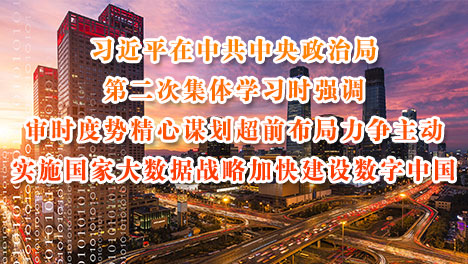 实施国家大数据战略加快建设数字中国