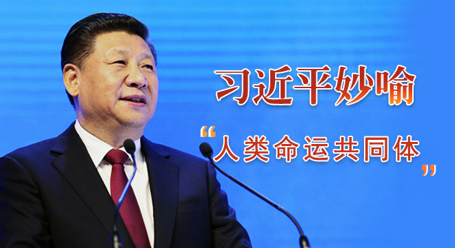 【图解】习近平妙喻“人类命运共同体”