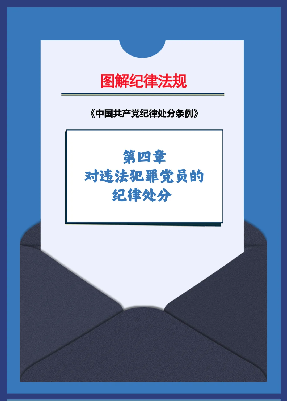 图解纪律法规丨对违法犯罪党员的纪律处分（第三十五条）