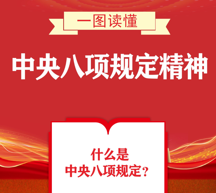 一图读懂丨什么是中央八项规定①