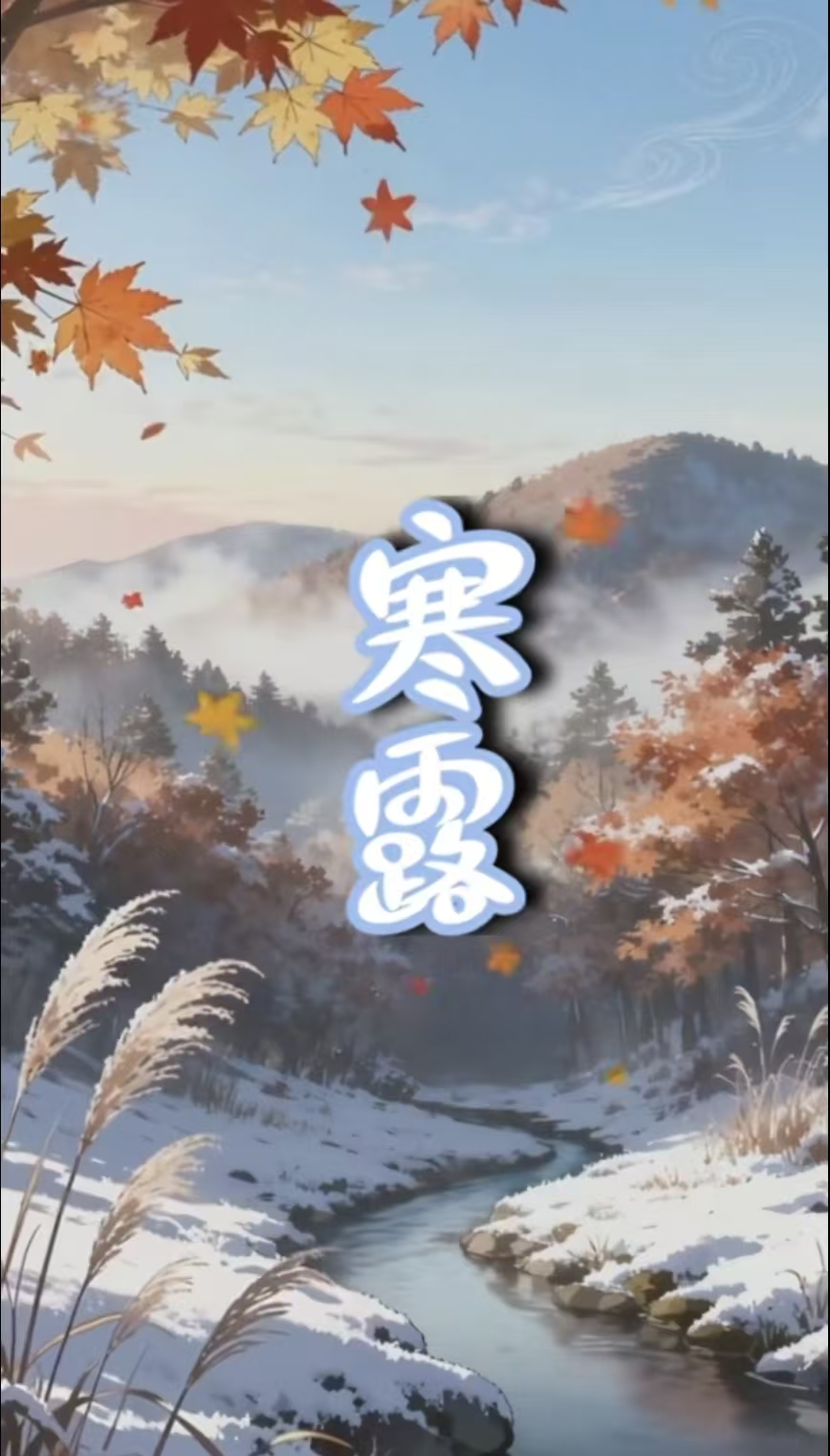 今日丨寒露