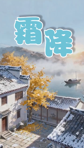 今日丨霜降