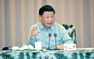 习近平在听取军队参与防汛救灾情况汇报时强调 发扬连续奋战作风 切实完成防