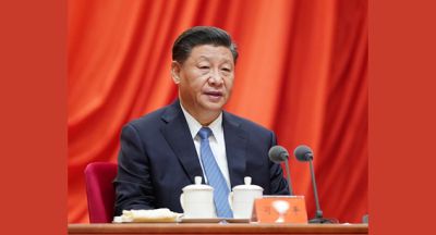 习近平：充分发挥全面从严治党引领保障作用 确保&ldquo;十四五&rdquo;时期目标任务落
