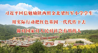 习近平回信勉励陕西照金北梁红军小学学生 用实际行动把红色基因一代代传下去 做对国家对人民对社会有用的人