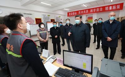 习近平：以更坚定的信心更顽强的意志更果断的措施 坚决打赢疫情防控的人民